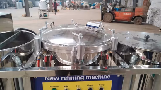 Peanut Sunflower Edible Oil Refinery Plant Oil Mini Refinery