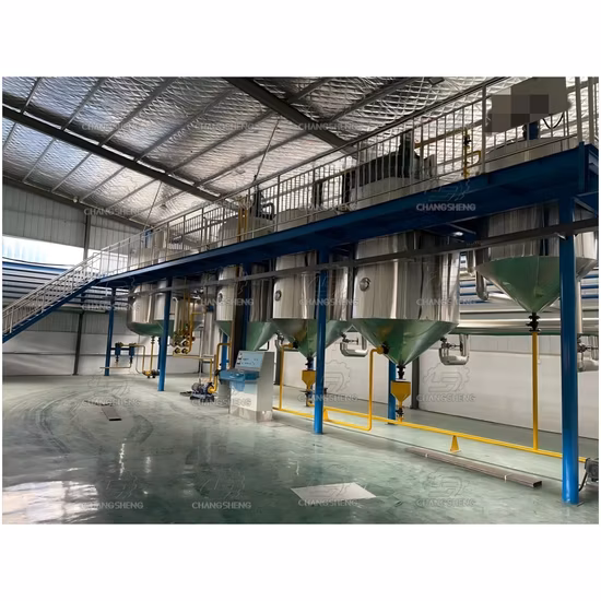 Crude Oil Refinery Equipment Oil Refinery Machine Palm Oil Refining Machine Edible Oil Machine